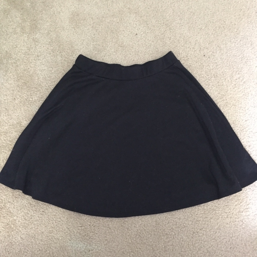 Black Skater Skirt